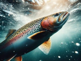ai generated, trout, fish